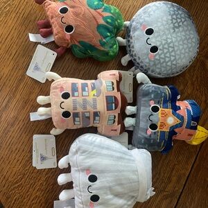 Funko Plushies Disney World 50th | Cute Plush Toy Set with Smiling Faces